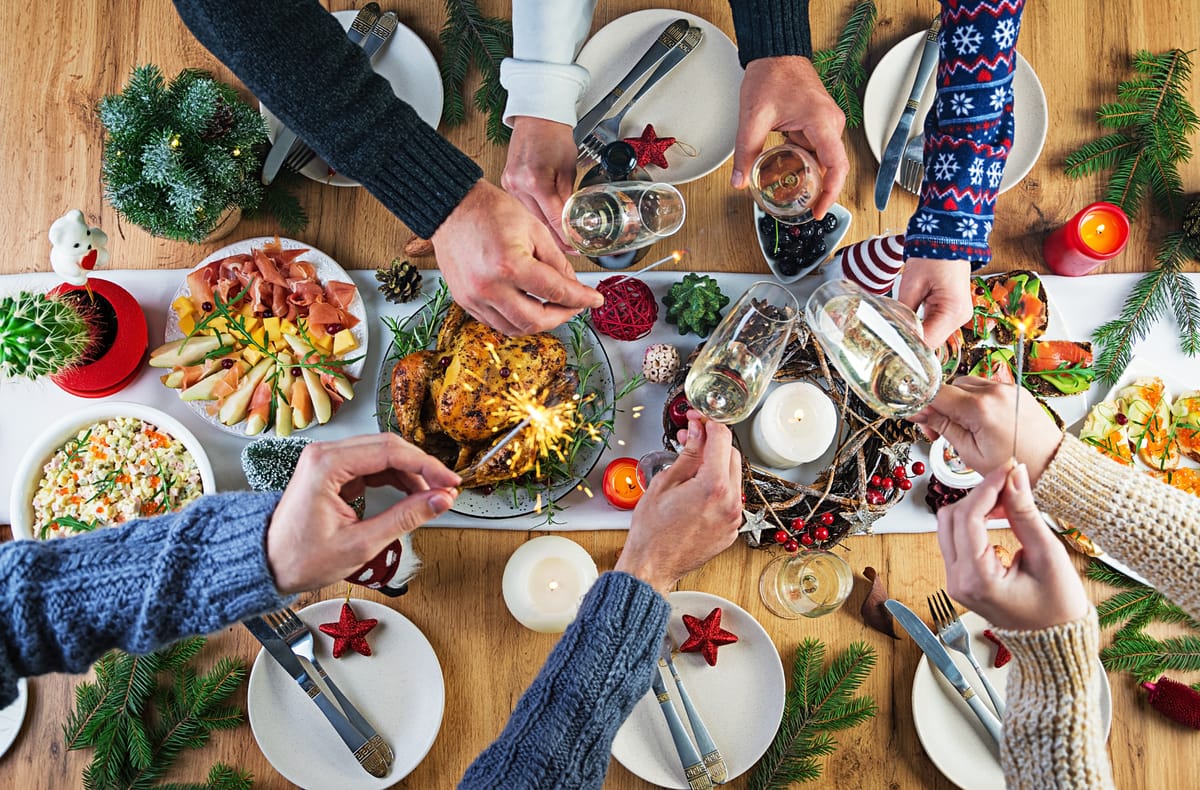 Navidad: que la comida no sea un tema para la mesa