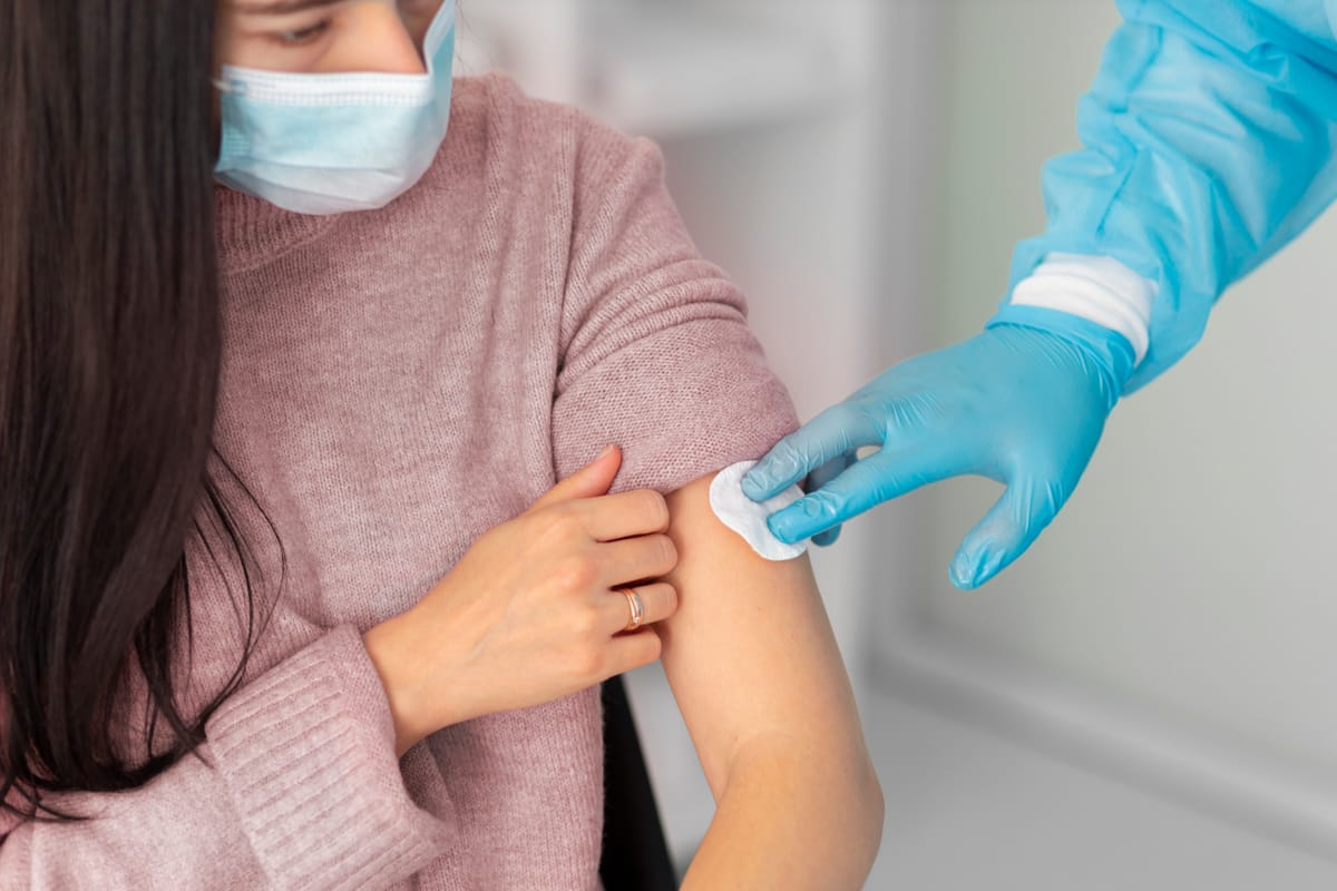 Cuidados después de la vacuna de la influenza